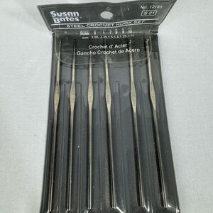 Bates Steel Crochet Hook Set